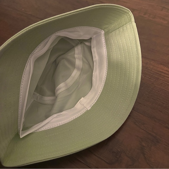 Sage Green Bucket Hat with Paw Print - Picture 4 of 4